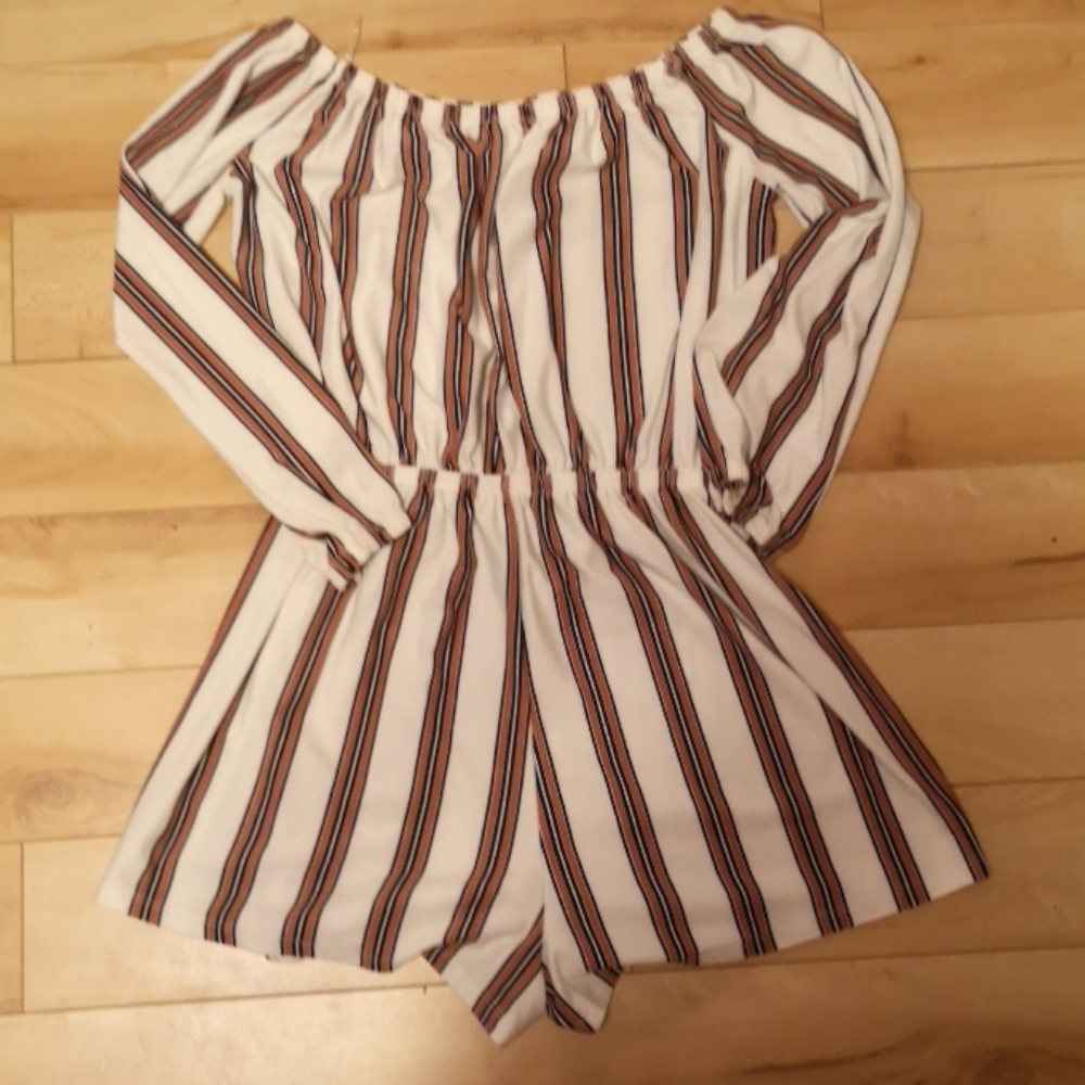 Off the shoulder romper